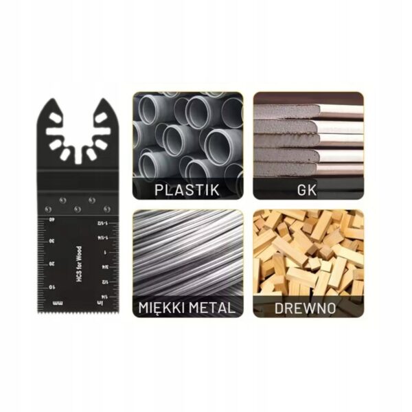 Brzeszczot-do-Multitool-Oscylacyjny-Drewno-35mm-Stan-opakowania-oryginalne Brzeszczot do Multitool Oscylacyjny Drewno 35mm
