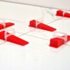 System-poziomowania-plytek-bramki-1mm-600-szt-Marka-X-level System poziomowania płytek bramki 1mm 600 szt