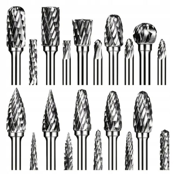 Zestaw-Frezow-Trzpieniowych-do-Metalu-Weglik-Stal-20-sztuk-3mm Zestaw Frezów Trzpieniowych do Metalu Węglik Stal 20 sztuk 3mm
