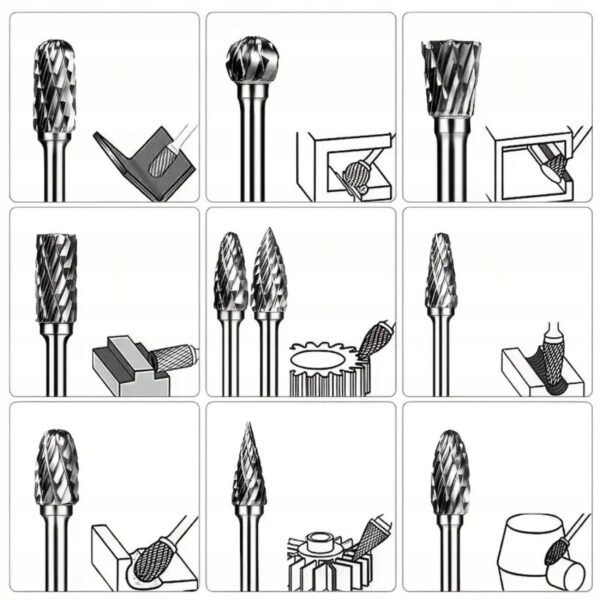 Zestaw-Frezow-Trzpieniowych-do-Metalu-Weglik-Stal-20-sztuk-3mm-Marka-bez-marki Zestaw Frezów Trzpieniowych do Metalu Węglik Stal 20 sztuk 3mm